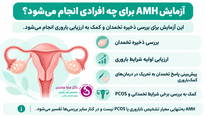 آزمایش AMH برای چه افرادی انجام میشود؟