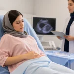 بیمار پس از انتقال جنین با ناراحتی خفیف لگنی
